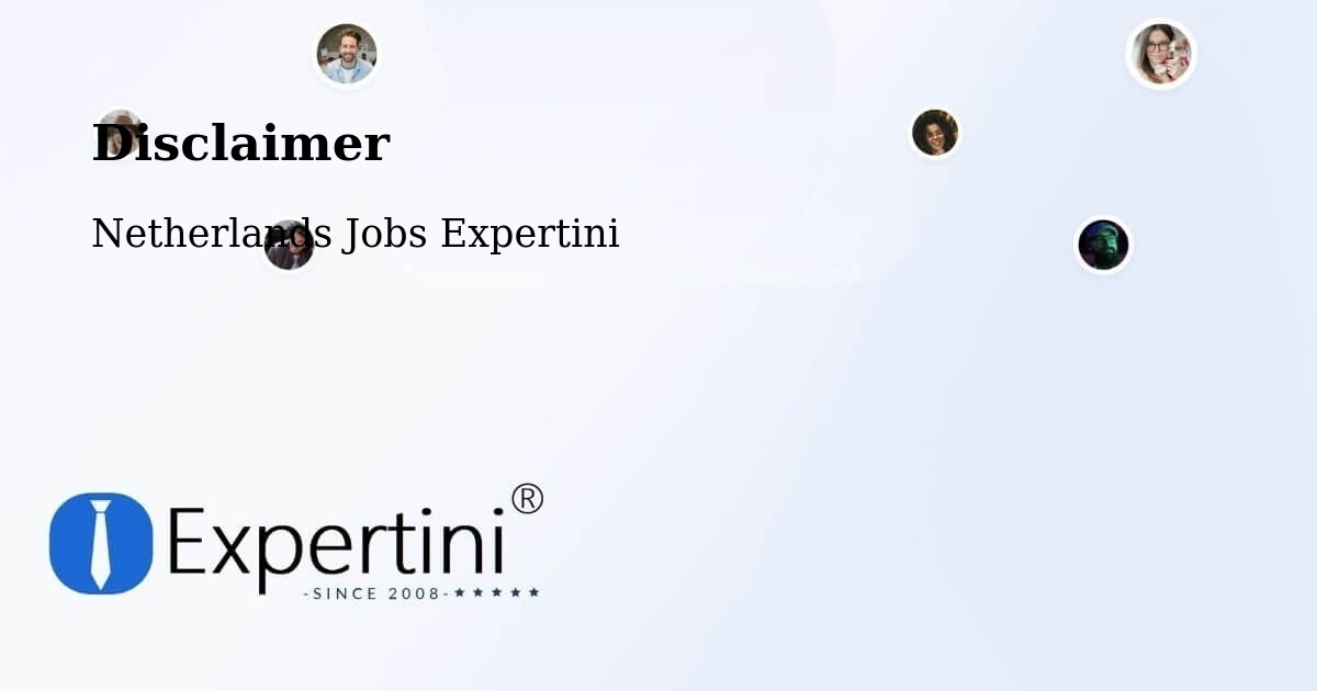 Disclaimer – Balk - Netherlands Jobs Expertini