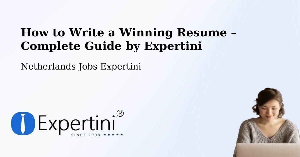 Resume Writing Guide for Job Seekers – Balk - Balk, Netherlands Jobs Expertini